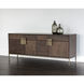 Jade 78.75 X 17.75 inch Antique Brass / Dark Mango Sideboard